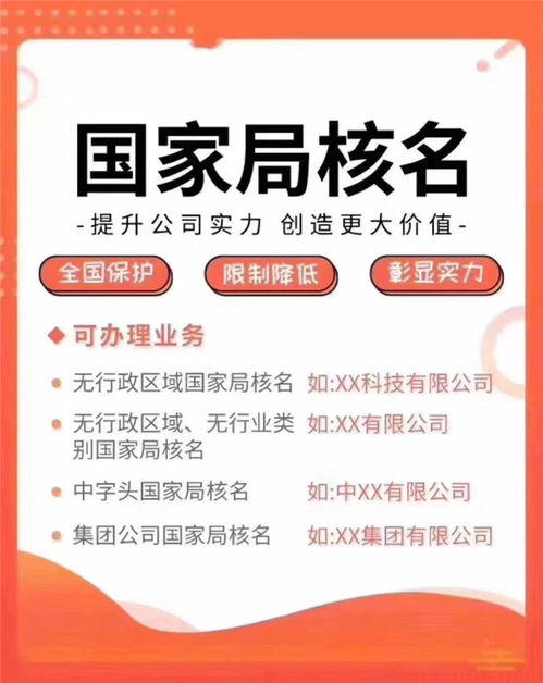 國字頭無行業核名操作注意事項與版權代理相關要點